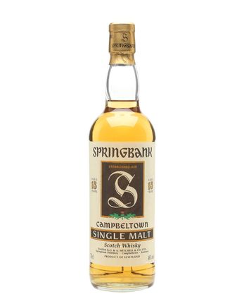 Springbank 15 jaar oud Tall Bottled 1990s