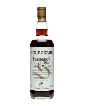 Springbank 1962 29 jaar oud Sherry Cask