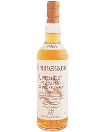 Springbank 1967 28 jaar oud White Label