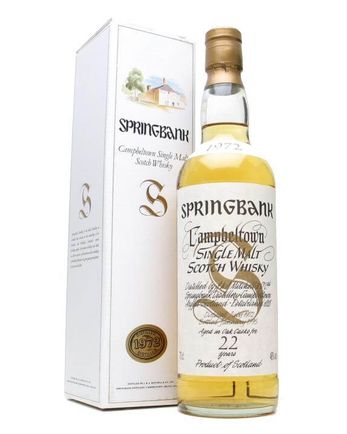 Springbank 1972 22 jaar oud