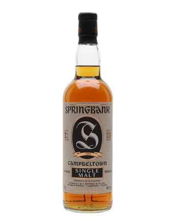 Springbank 21 jaar oud Bottled 1990s