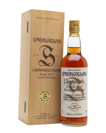 Springbank 25 jaar oud Millennium Edition