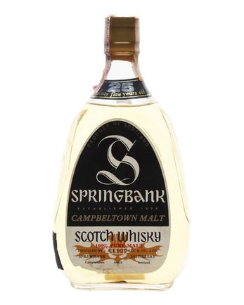 Springbank 25 jaar oud Pear Shape Bottle