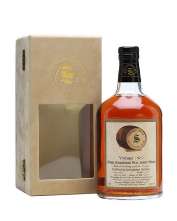 Springbank 1969 27 jaar oud Sherry Cask Signatory
