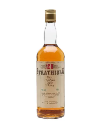 Strathisla 21 jaar oud Bottled 1980s Gordon & Macphail