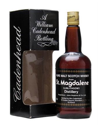 St. Magdalene 25 jaar oud Bottled 1980s Cadenhead's