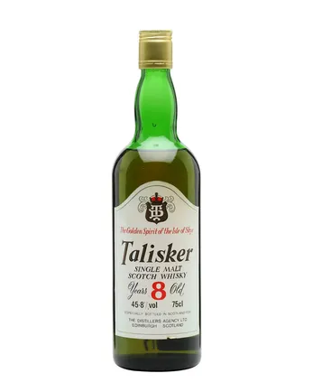 Talisker 8 jaar oud Bottled 1970s