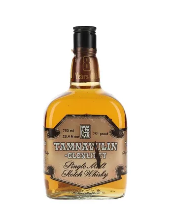 Tamnavulin Glenlivet 8 jaar oud Bottled 1980's