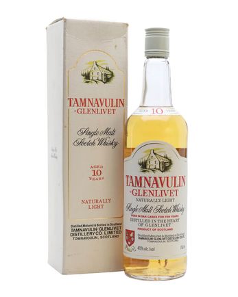 Tamnavulin Glenlivet 10 jaar oud Bottled 1980s