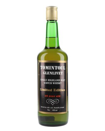 Tomintoul Glenlivet 18 jaar oud Independent Bottling