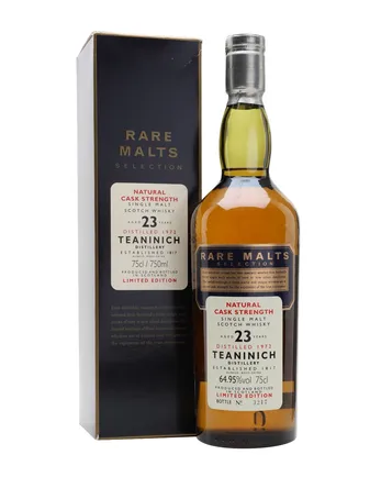 Teaninich 1972 23 jaar oud Rare Malts
