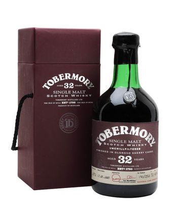 Tobermory 1972 32 jaar oud Oloroso Sherry Finish Bottled 2005