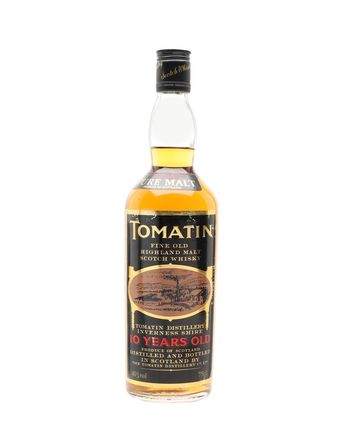 Tomatin 10 jaar oud Bottled 1980's 75cl