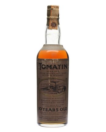 Tomatin 10 jaar oud Bottled 1970s