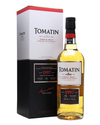 Tomatin 1997 12 jaar oud Cask #4326