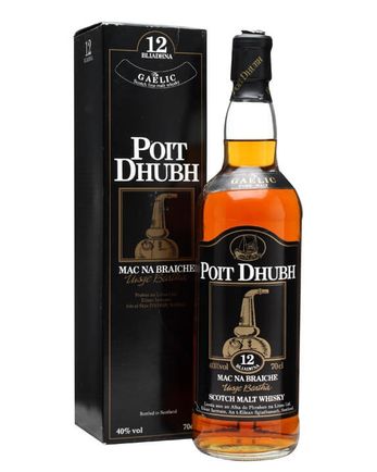 Poit Dhubh 12 jaar oud Bottled 1980's