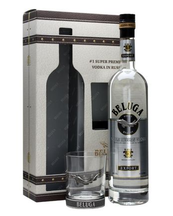 Beluga Vodka and Rocks Glass Pack