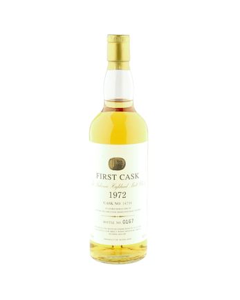 Balvenie 1972 20 jaar oud First Cask