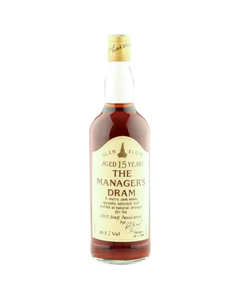 Glen Elgin 15 jaar oud Manager's Dram