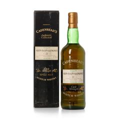Glen Elgin 1971 22 Year Old, Cadenhead's 1993 Bottling with Box