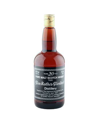 Glenrothes 1957 20 jaar oud Cadenhead's