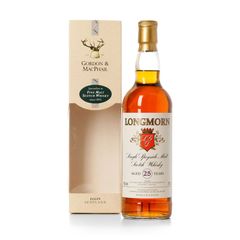 Longmorn 25 Year Old, Gordon & MacPhail Nineties Bottling with Box