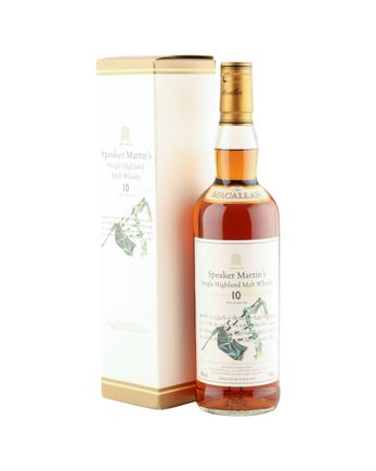 Macallan 10 jaar oud Speaker Martin's Old Label