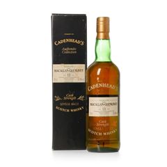 Macallan 1979 13 Year Old, Cadenhead's 1992 Bottling with Box