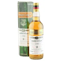 Rosebank 1990 16 Year Old, The Old Malt Cask 2006 Bottling with Box