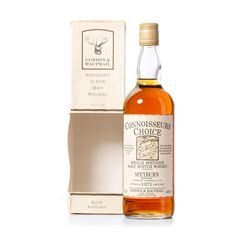 Speyburn 1971, Gordon & MacPhail Connoisseurs Choice Nineties Bottling with Carton