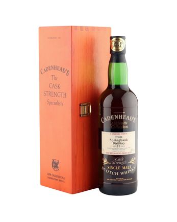 Springbank 1965 31 jaar oud Sherrywood Cadenhead's