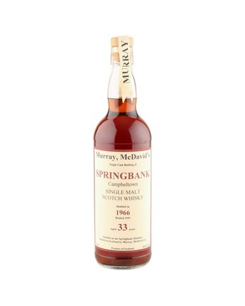 Springbank 1966 33 jaar oud Murray McDavid
