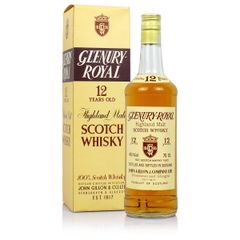 Glenury Royal 12 Year Old, John Gillon & Company, 75cl
