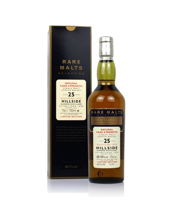 Hillside 1970 25 jaar oud Rare Malts