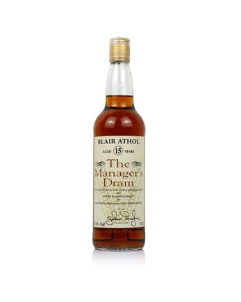 Blair Athol 15 jaar oud Manager's Dram