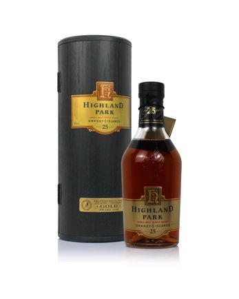 Highland Park 25 jaar oud (old bottle-shape)
