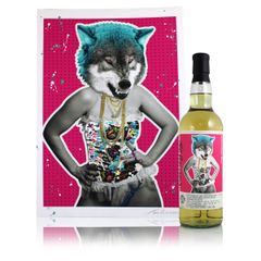 Caol Ila 12YO Cut Your Wolf Loose Cask #31906 with Print