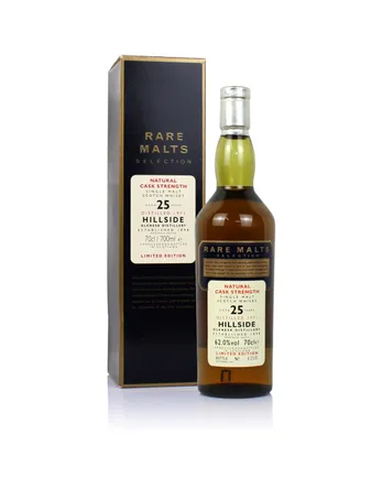 Hillside 1971 25 jaar oud Rare Malts