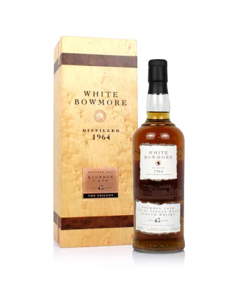 White Bowmore 1964 43 jaar oud